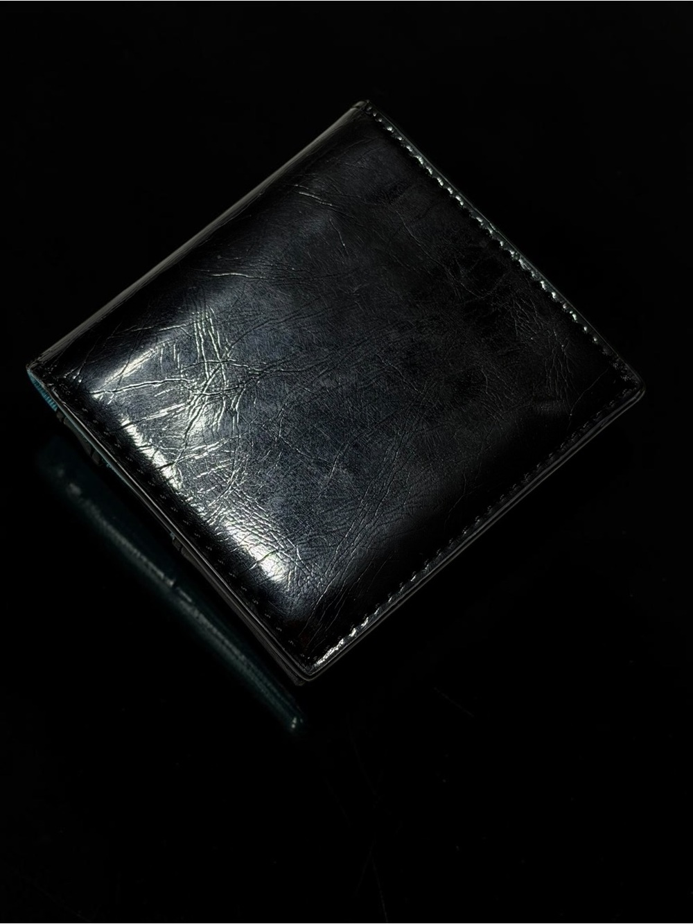 Arnold Palmer Black Leather Wallet Minimalist Quiet Luxury Everyday Carry